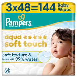Pampers Feuchttücher Aqua Soft Touch