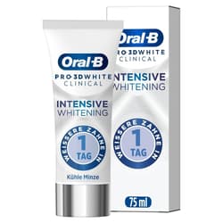 Oral-B Pro 3D White Clinical Intensive Whitening Zahnpasta, Kühle Minze