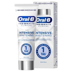 Oral-B Pro 3D White Clinical Intensive Whitening Zahnpasta, Kühle Minze