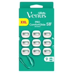 Venus GILLETTE Klingen Pro Comfortglide Sensitive System 9er Big Pack