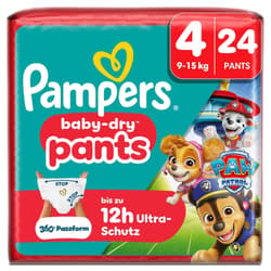 Pampers Baby-Dry Pants Windeln Gr. 4 Maxi, Single Pack, 9-15kg Paw Patrol
