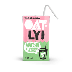 Oatly Matcha Strawberry Flavour
