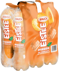 Rauch Eistee Pfirsich 6x1,25 l (EINWEG)