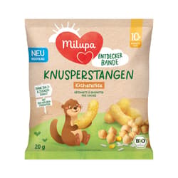 Milupa BIO Entdeckerbande – Knusperstangen Kichererbse