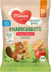 Milupa Entdeckerbande – Tomato and Rosemary Snack Breads
