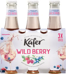 Käfer Wild Berry 3x0,2 l (MEHRWEG)