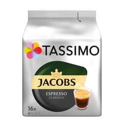 Tassimo coffee capsules Jacobs Espresso classico