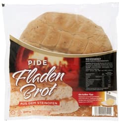 Gab Fladenbrot/Pide aus dem Steinofen