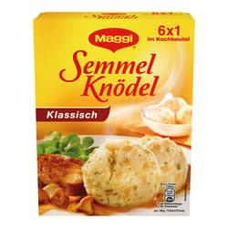 Maggi Semmelknödel Klassisch, 6 x 1 im Kochbeutel