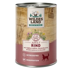Wildes Land Rind mit Süßkartoffeln