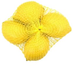 BIO lemons in a net