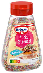 Dr. Oetker sugar crumble 8 colours