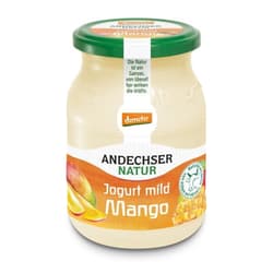 Andechser demeter organic yoghurt mild mango 3.8%
