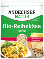 Andechser organic grated cheese 45%