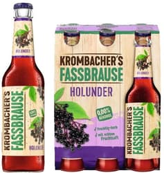 Krombacher's Fassbrause Elderberry 0.0% Non-alcoholic 6x0.33 l (MOREWEG)