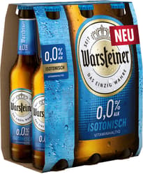 Warsteiner Pils 0,0% Non-alcoholic 6x0,33 l (MOREWEG)