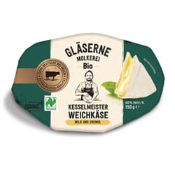 Gläserne Molkerei BIO Kesselmeister Camembert mild