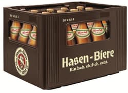 Hasen Bräu Hasen Hell Box 20x0.5 l (REFILLABLE)