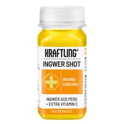 Kraftling Ingwer Shot Orange Curcuma