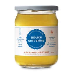 Finally good stock - Chicken consommé