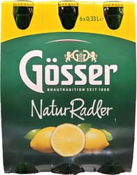 Gösser Natur Radler 6x0,33 l (MEHRWEG)
