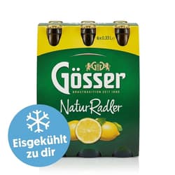 Gösser Natur Radler 6x0,33 l (MEHRWEG)