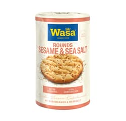 Wasa Tasty Snacks Rounds Sesame & Sea Salt