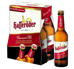 Hasseröder Premium Pils 6 x0,33l (MEHRWEG)