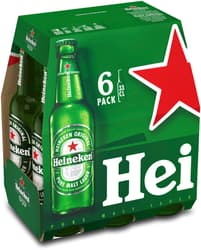 Heineken Lager 6x0,33 l (MEHRWEG)