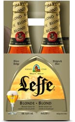 Leffe Blonde 4x0,33 l (MEHRWEG)