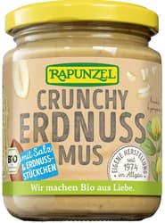 Rapunzel BIO Peanut Puree Crunchy with Salt