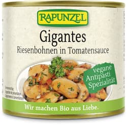 Rapunzel BIO Gigantes Riesenbohnen in Tomatensauce, in der Dose