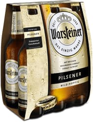 Warsteiner Premium Pilsener 6x0,33 l (MEHRWEG)