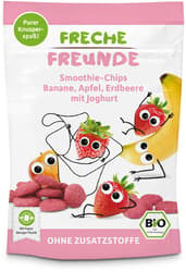 Freche Freunde organic Smoothie chips banana, apple, strawberry with yoghurt