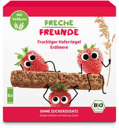 Freche Freunde organic oaty bars strawberry & apple pack of 6