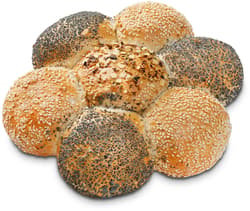 Partyrad mit Mohn, Sesam & Kürbiskernen