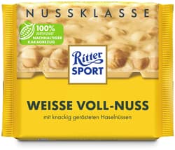 Ritter Sport White Whole Nut