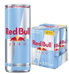 Red Bull Zero 4er Pack 4x250ml (EINWEG)