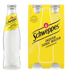 Schweppes Indian Tonic Water 4x0,2 l (MEHRWEG)