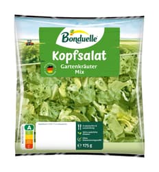 Kopfsalat mit Gartenkräutern