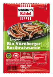 Schlütter's Echte BIO Original Nürnberger Rostbratwürste