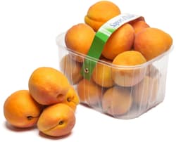 Apricots red, in the skin