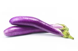 Aubergine - Japanische Aubergine, Beutel