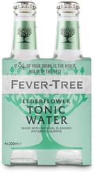 Fever-Tree Elderflower Tonic Water 4x0,2 l (MEHRWEG)