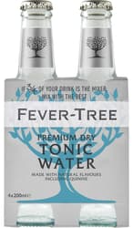 Fever-Tree Premium Dry Tonic Water 4x0,2 l (MEHRWEG)