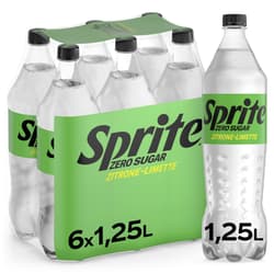 Sprite Zero 6x1,25 l (EINWEG)
