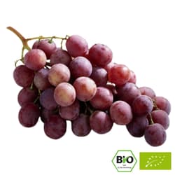 BIO Trauben rot kernlos, 1 Schale