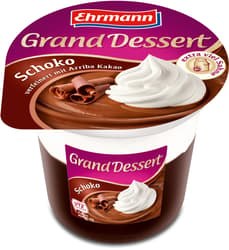 Ehrmann Grand Dessert Schoko plus Sahne