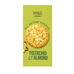 Marks & Spencer Butterkekse mit Pistazien und Mandeln