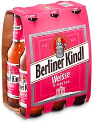 Berliner Kindl Weisse Himbeere 6x0,33 l (MEHRWEG)